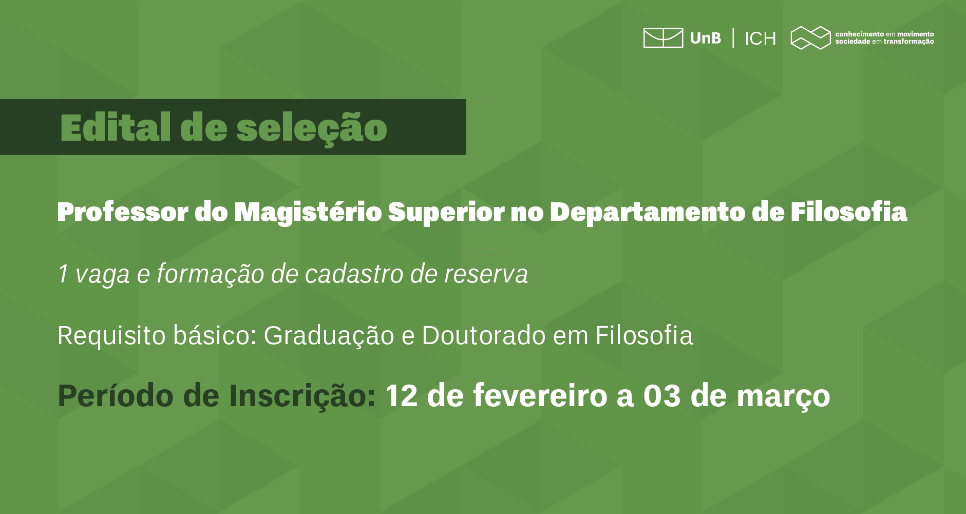 Clique aqui para acessar o Edital!